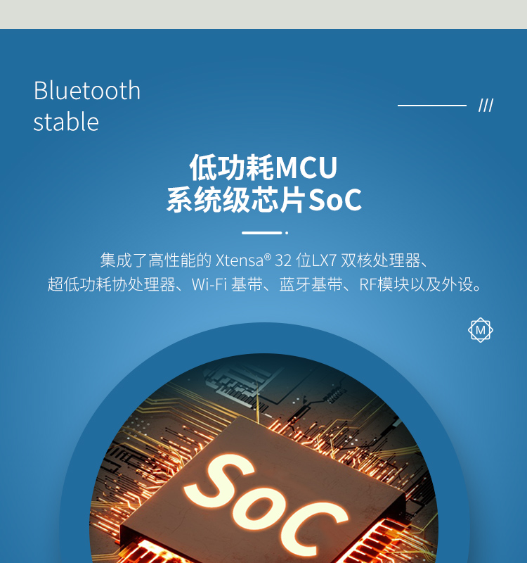 樂鑫官網中文ESP32-S3R8 2.4GHz Wi-Fi+低功耗藍牙SoC Bluetooth?5(LE)