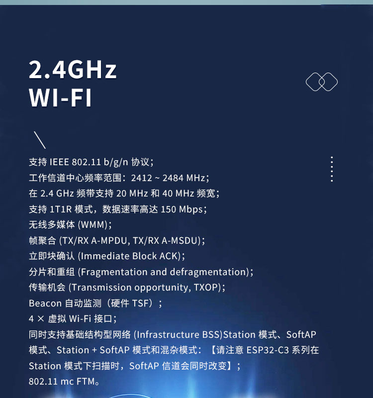 上海樂鑫官網ESP32-C3-WROOM-02 Wi-Fi+低功耗藍牙(Bluetooth LE)模組無線路由器的芯片